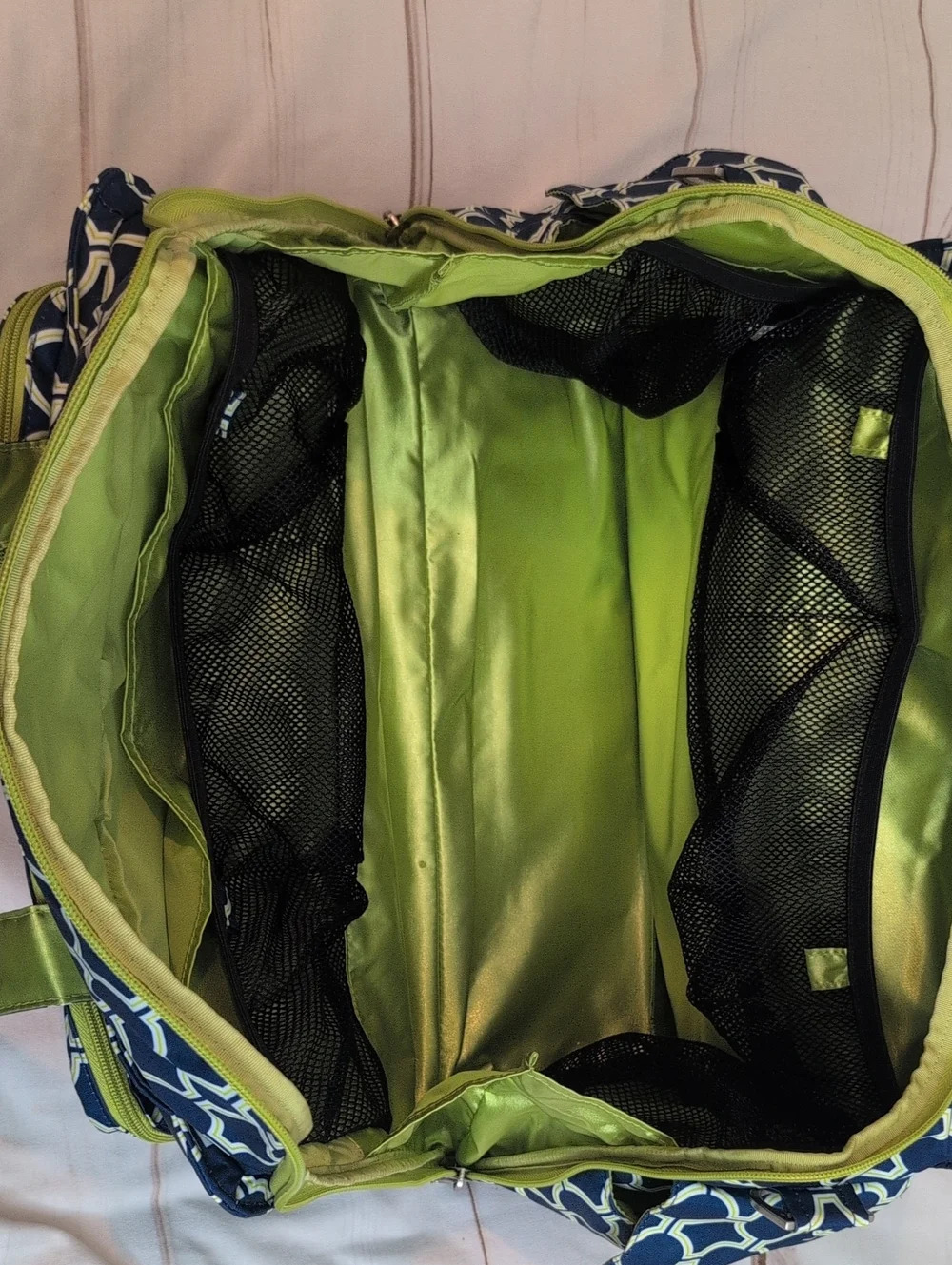 Ju-Ju-Be Be Prepared Large Diaper Bag + Changing Pad and Shoulder Strap